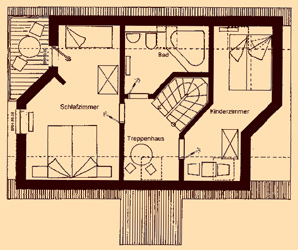 Grundriss Obergeschoss